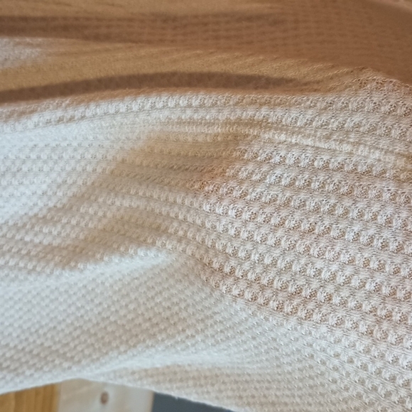 Free People Waffle Knit Tunic Top M - Picture 11 of 11